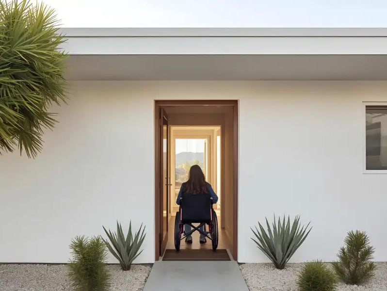 What does "visitability" mean for home design?