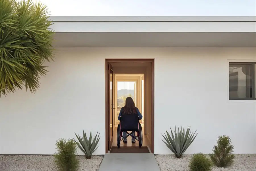 What does "visitability" mean for home design?